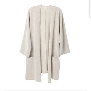 Donni Ribbed Sweater Coat NWT